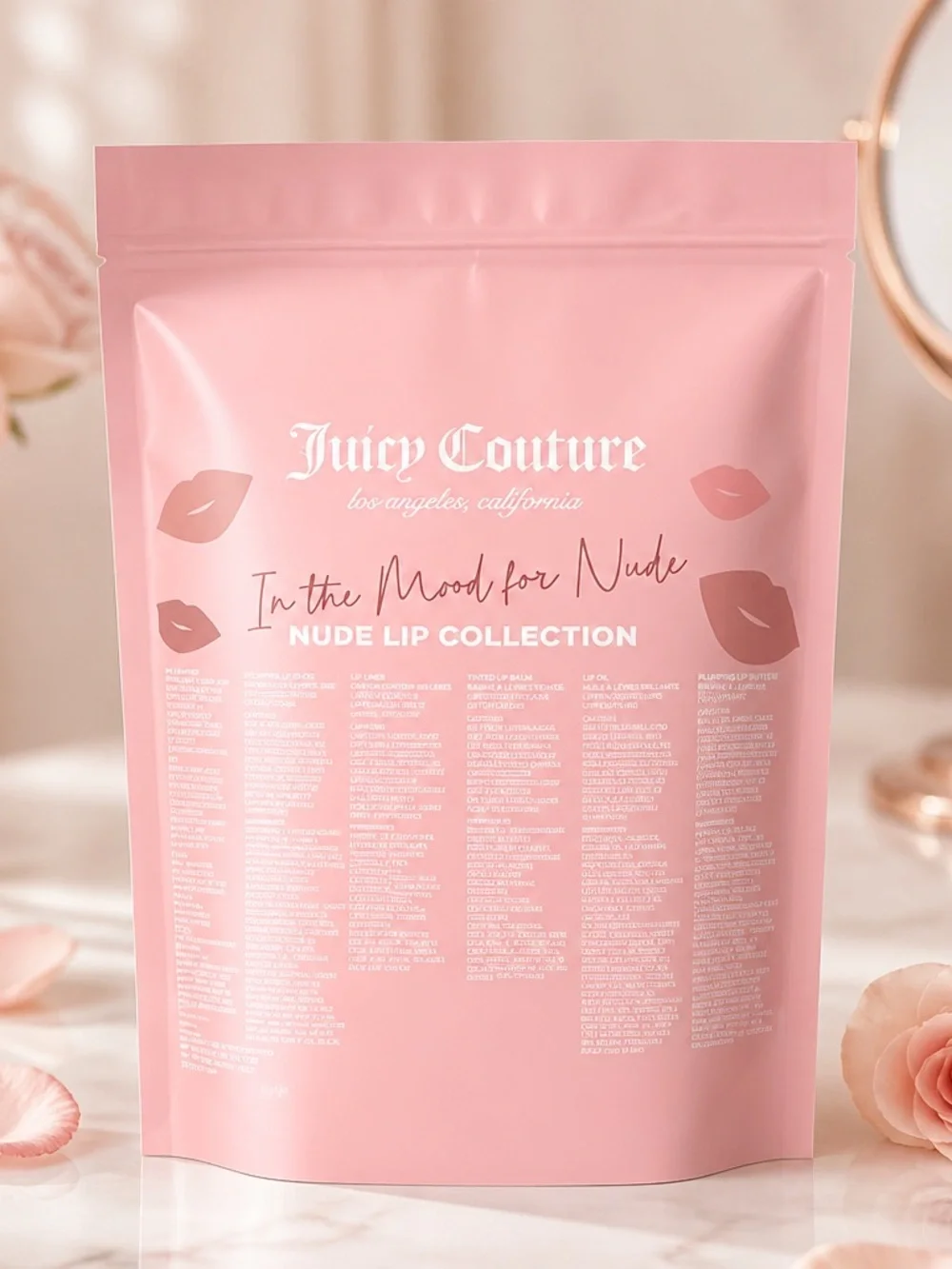 Juicy Couture In the Mood for Nude Lip Collection 5 Pc Set New